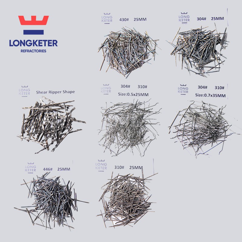 ألياف الفولاذ المقاوم للصدأ المقاومة للحرارة